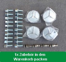 4 pcs Aero III 8x17 ET 34 diamond cut Monoblock for Mercedes AMG W124 W140 W201 R129 W202 - W212 series - Image 4